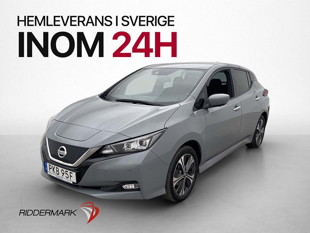 Nissan Leaf e+ 62 kWh N-Connecta 360° Navi Rattvärme Värmare