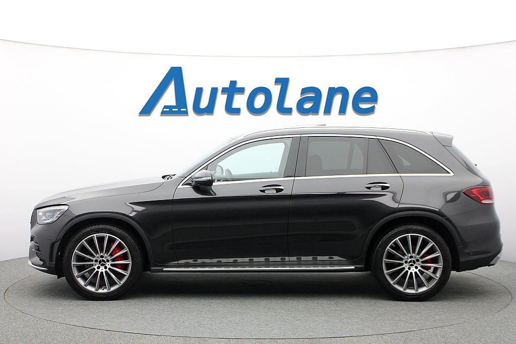 Mercedes-Benz GLC 220 d 4M AMG, Pano, 360°, Burmester®, Dragkrok 194hk
