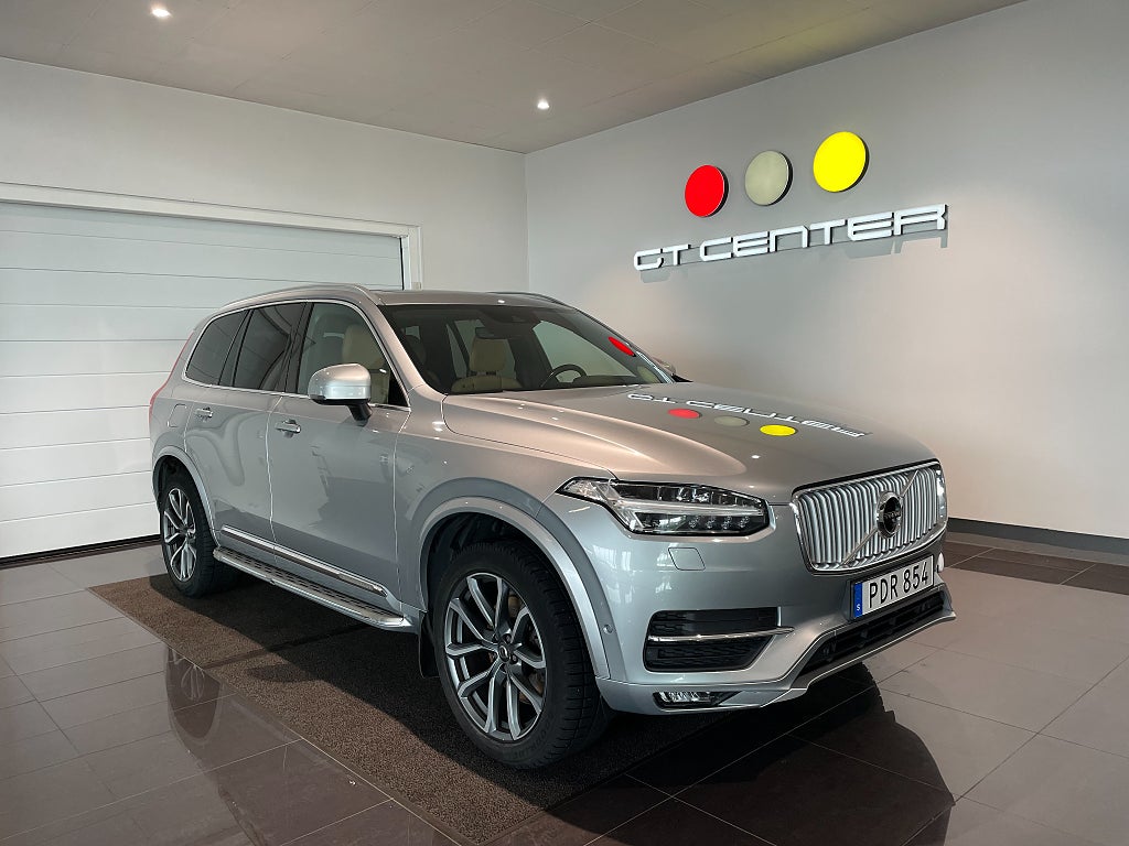 Volvo XC90 7-sits D5 AWD Inscription Få ägare Head-up Panorama