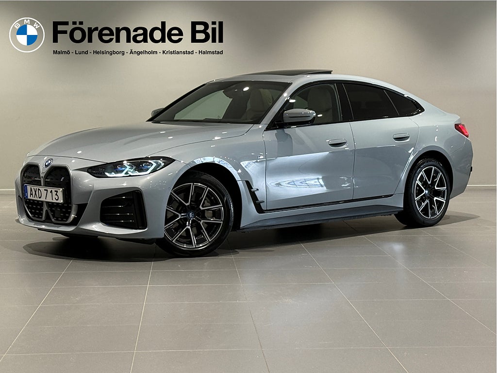 BMW i4 eDrive40 M Sport Taklucka Drag AdptFarth HiFi Laserljus