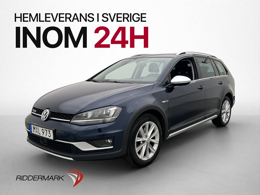 Volkswagen Golf Alltrack 2.0 TDI 4M Pano Drag Värmare Kamera