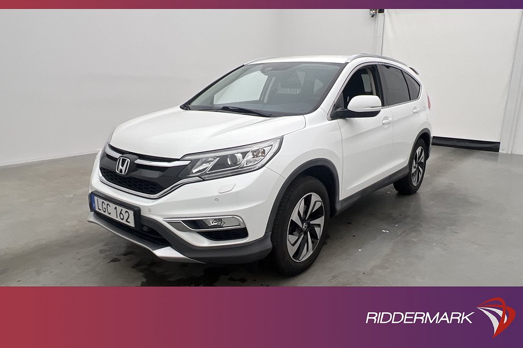 Honda CR-V i-DTEC 4WD 160hk Lifestyle Värmare Kamera Välserv