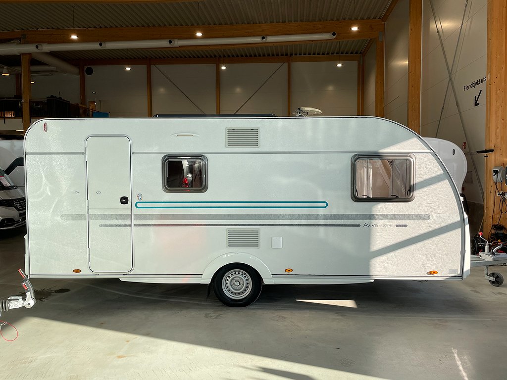 Adria Aviva 522 PK /Barnkammare / 7 bäddar / Solcell / Tält/ - Adria