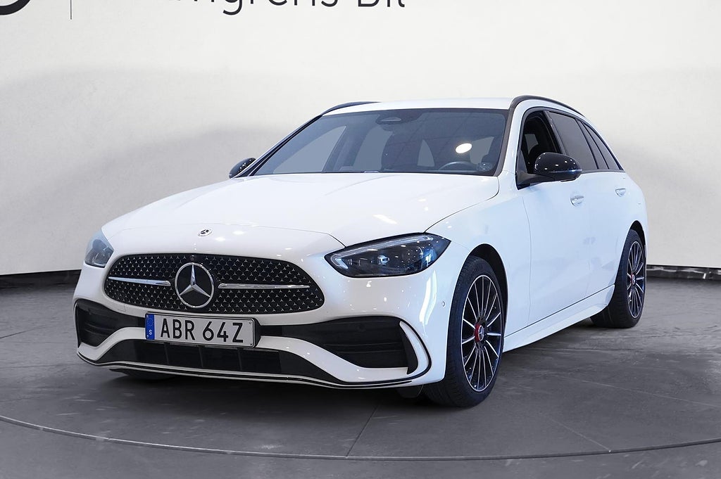 Mercedes-Benz C 300 T de 4MATIC D E 4Matic 9g-Tronic, 313hk, 360 Kamera, Navi,