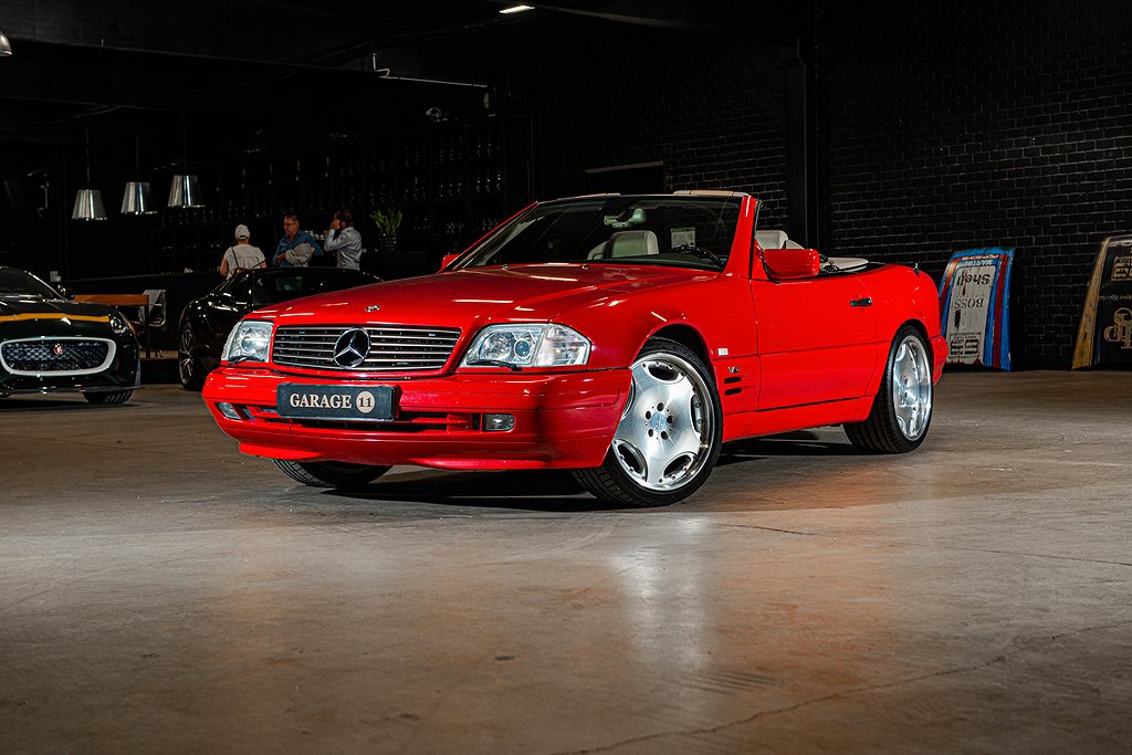 Mercedes-Benz SL 600 / Sv-såld / Imperial Red