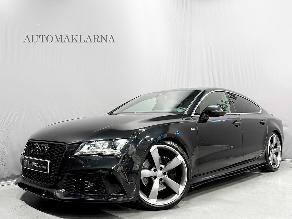 Audi A7 3.0 TDI BiTDI quattro – RS7-optik / BOSE / HUD / 21” 
