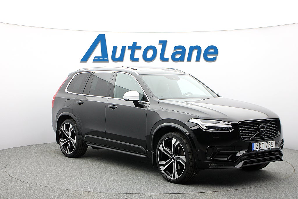 Volvo XC90 D5 AWD R-Design, B&W, Luft, Panorama, HUD, 7-sits 235hk