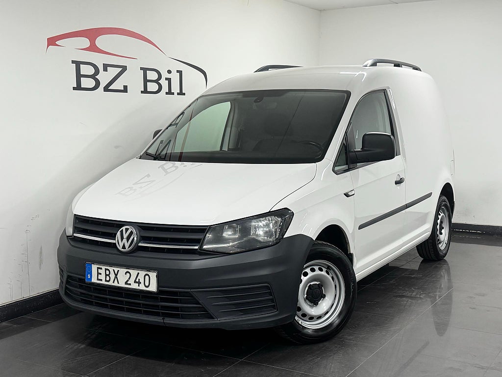 Volkswagen Caddy Van 2.0 TDI Drag Värmare V-Inredd Ny Kamrem