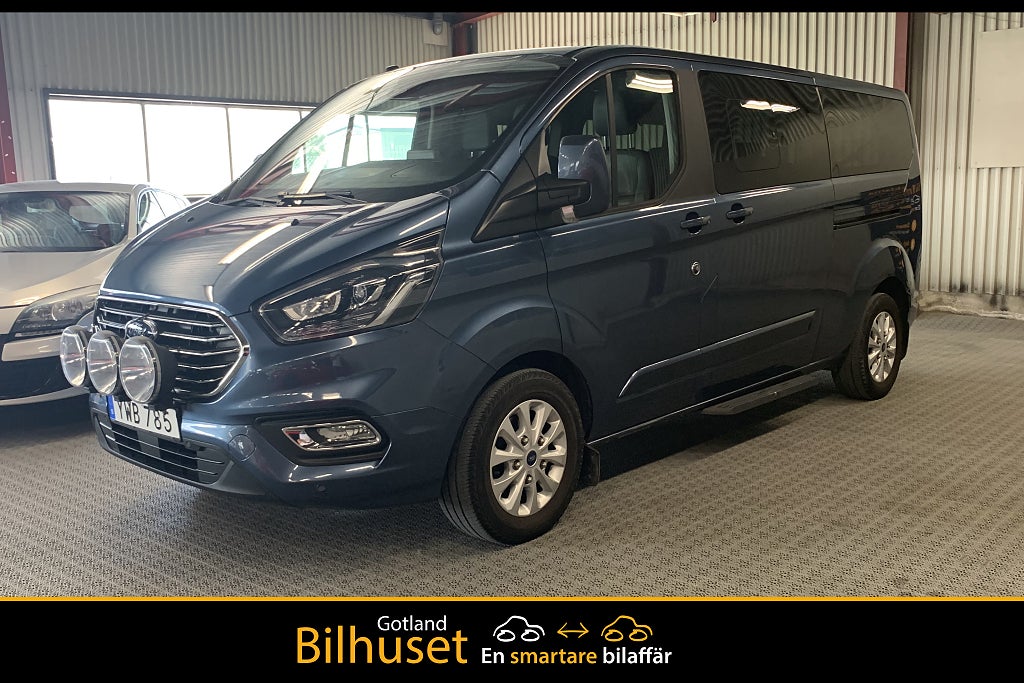 Ford Tourneo Custom 320, 7-sits +1 rullstolsplats, Rullstolsramp
