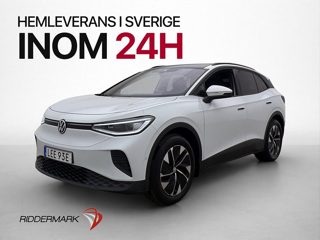 Volkswagen ID.4 Pro 286hk Pano Värmare Kamera Halvskinn MOMS