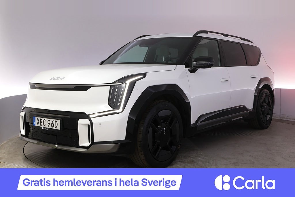 Kia EV9 AWD GT Line Pano Drag Meridian Elstol V-hjul