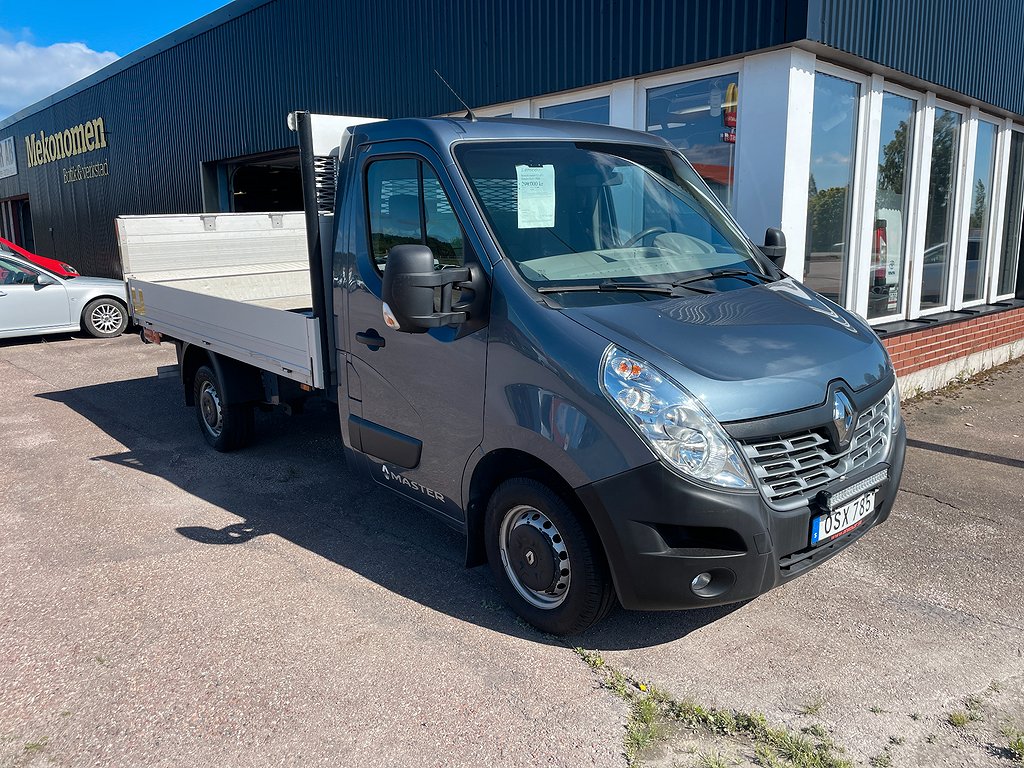 Renault Master  2.3 dCi Chassi Flak Bakgavellyft 130hk GPS 