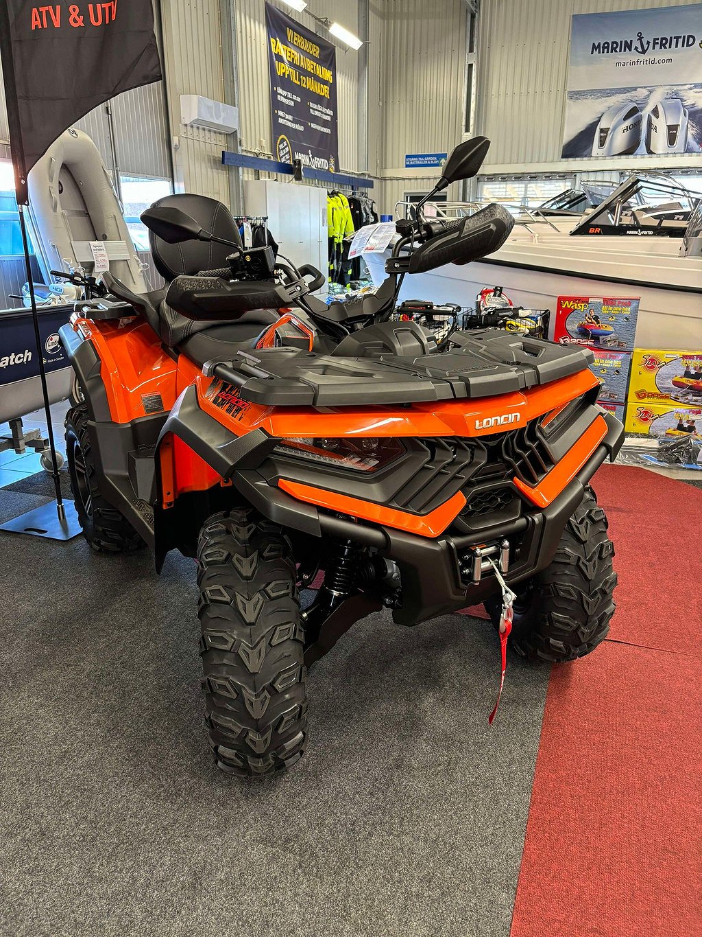 Loncin XWolf 700L ATV, Lång -Traktor B - Orange - Fyrhjuling 