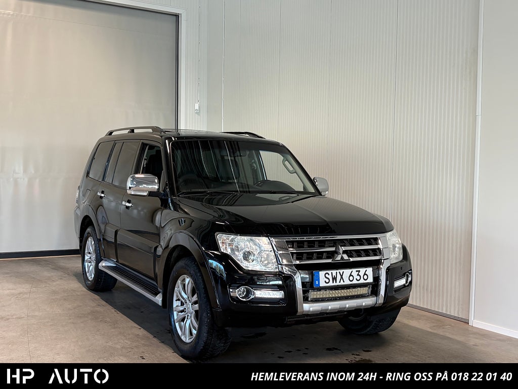 Mitsubishi Pajero 3.2 Di-D 4WD 7-sits Drag M&K-Värm Navi Elstolar Skinn
