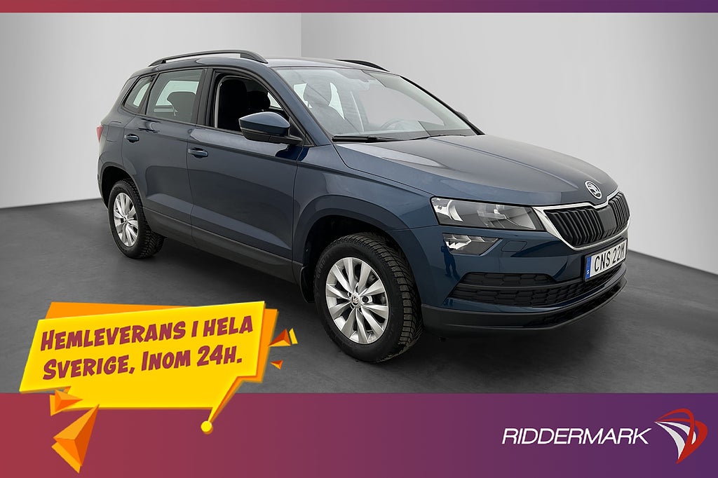 Skoda Karoq 1.0 TSI Ambition Kamera Sensorer Navi Drag
