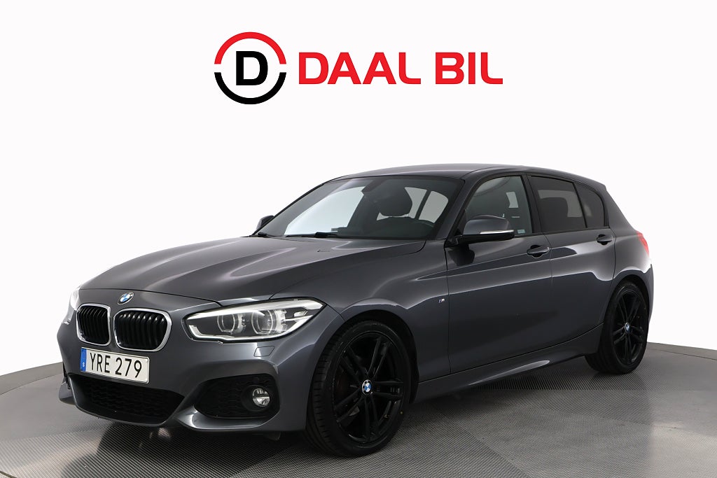 BMW 118d 5-D 150HK M-SPORT P-SENS FARTHÅLLARE BLUETOOTH 3-ZON