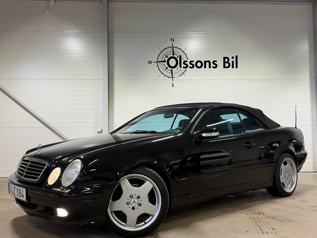 Mercedes-Benz CLK 320 Cabriolet Avantgarde Aut Läder V6 218hk