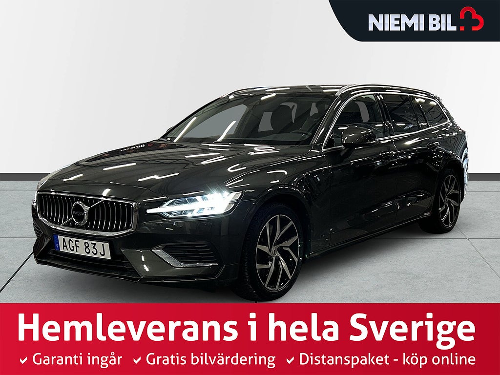 Volvo V60 Recharge T6 AWD S&V-hjul/Carplay/Pvärm/Kamera/Adaptiv