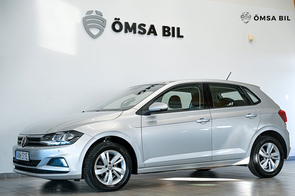 Volkswagen Polo 1.0 TSI Base P-Sensorer Bluetooth 95hk