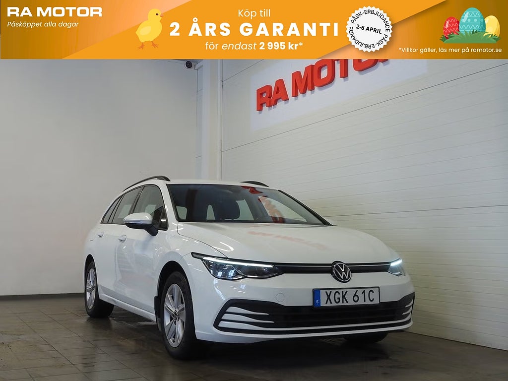 Volkswagen Golf SC 1.5 TSI 150hk Kamera P-Värmare Lane Assist Moms 2021