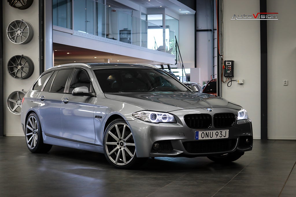 BMW 520 d Touring Steptronic 184HK M-Sport SKINN NAVI 20" 