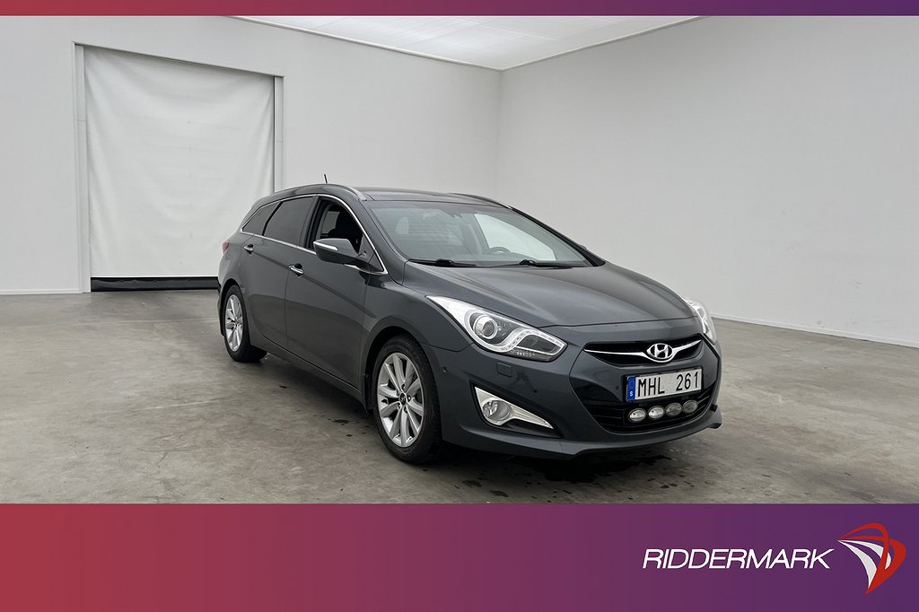 Hyundai i40 cw CRDi 136hk Business Pano Skinn Kamera Drag