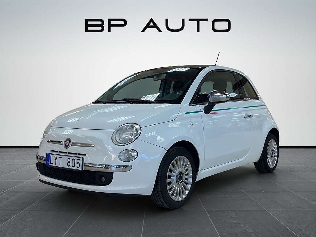 Fiat 500 Fiat 500 1.2 8V Lounge| Ny-Kamrem| Panorama| P-Sensorer