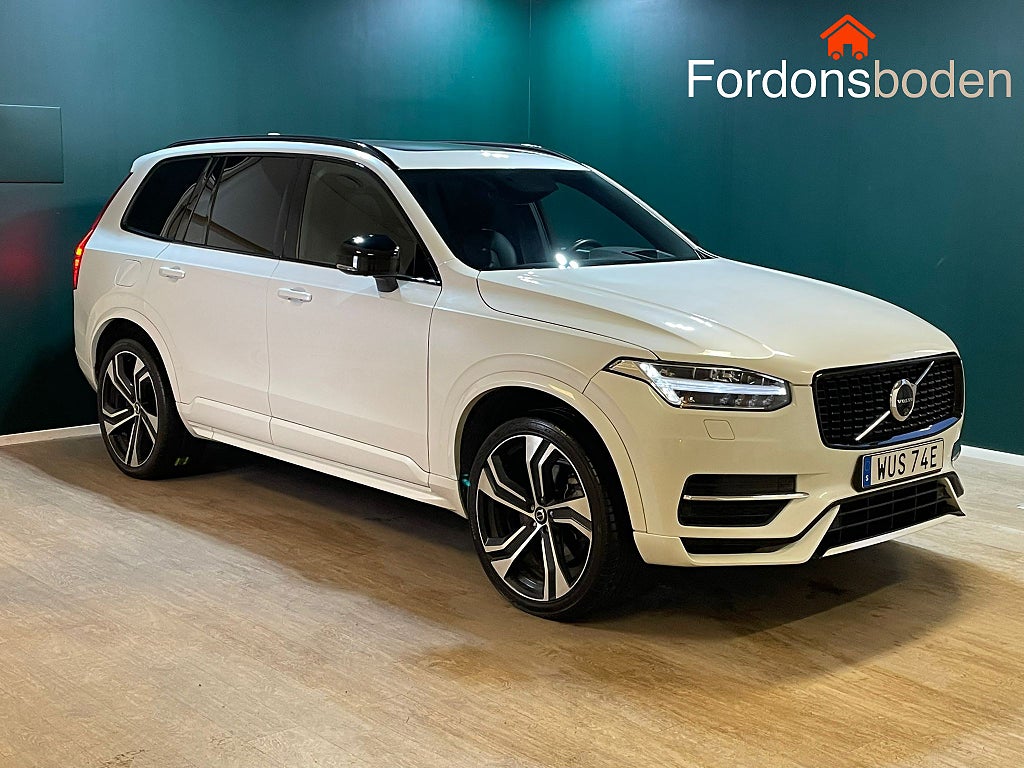 Volvo XC90 Recharge T8 AWD R-Design 7-Sits HuD H/K Pano Drag 