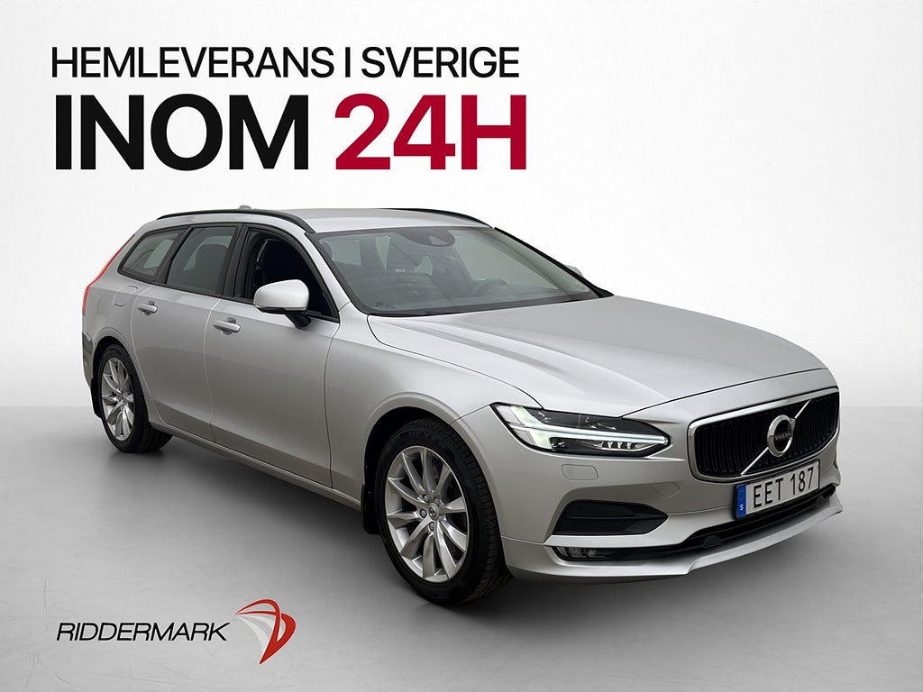 Volvo V90 T4 190hk Värmare Dragkrok Sensorer CarPlay