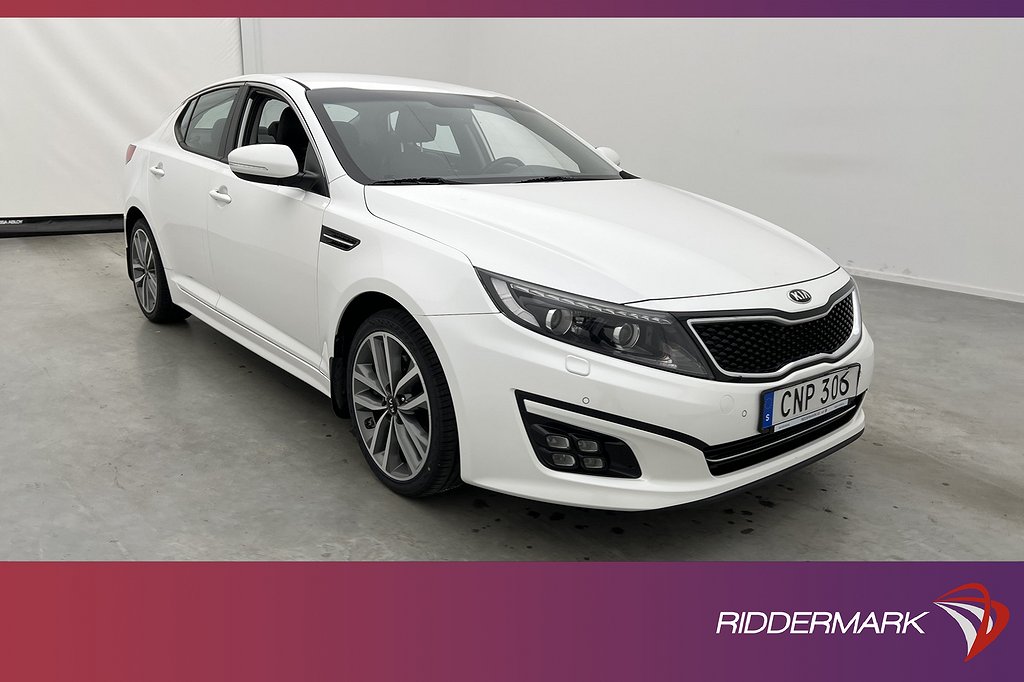 Kia Optima 1.7 CRDi 136hk Advance Sensorer Halvskinn