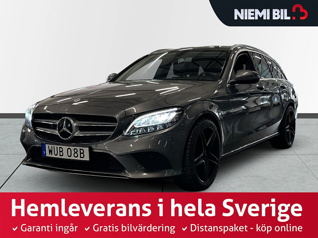 Mercedes-Benz C 200 T 9G-Tronic S&V/HalvSkinn/Navi/Kamera/Drag