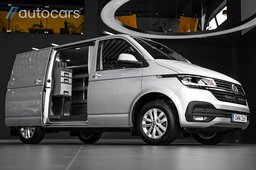 Volkswagen Transporter 150hk|Leasbar|Inredd|SE UTR!