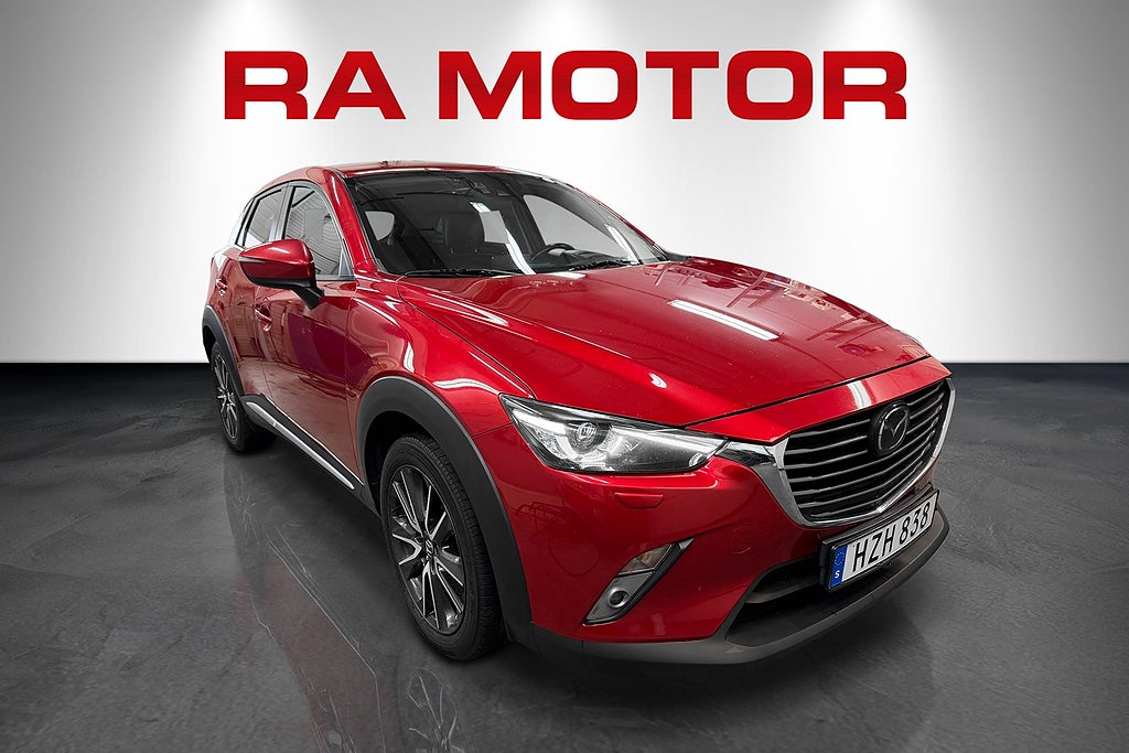 Mazda CX-3 2.0 SKYACTIV-G 120hk Optimum Navi Kamera Skinn 2015