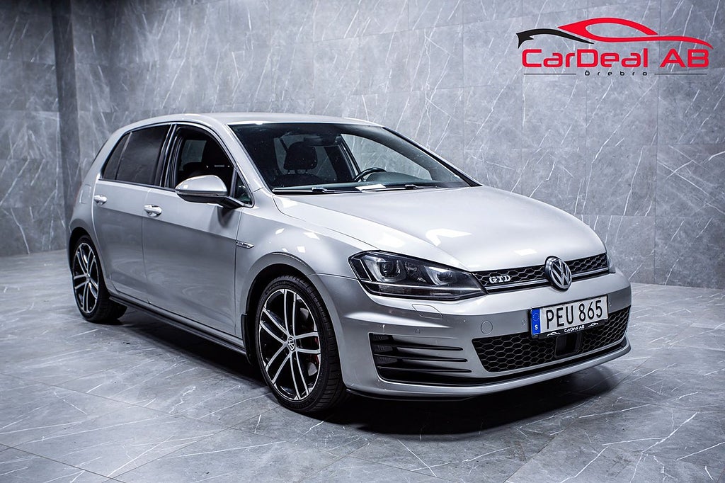 Volkswagen Golf 5-dörrars GTD 2.0 Värmare Backkamera Carplay Sport&Sound
