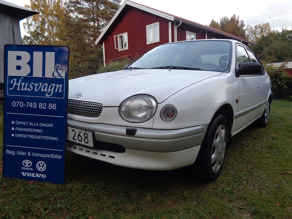 Toyota Corolla LB 1.3 NYBES/FULLSERVAD/MV/FINANS/INBYTE/BRA SKICK