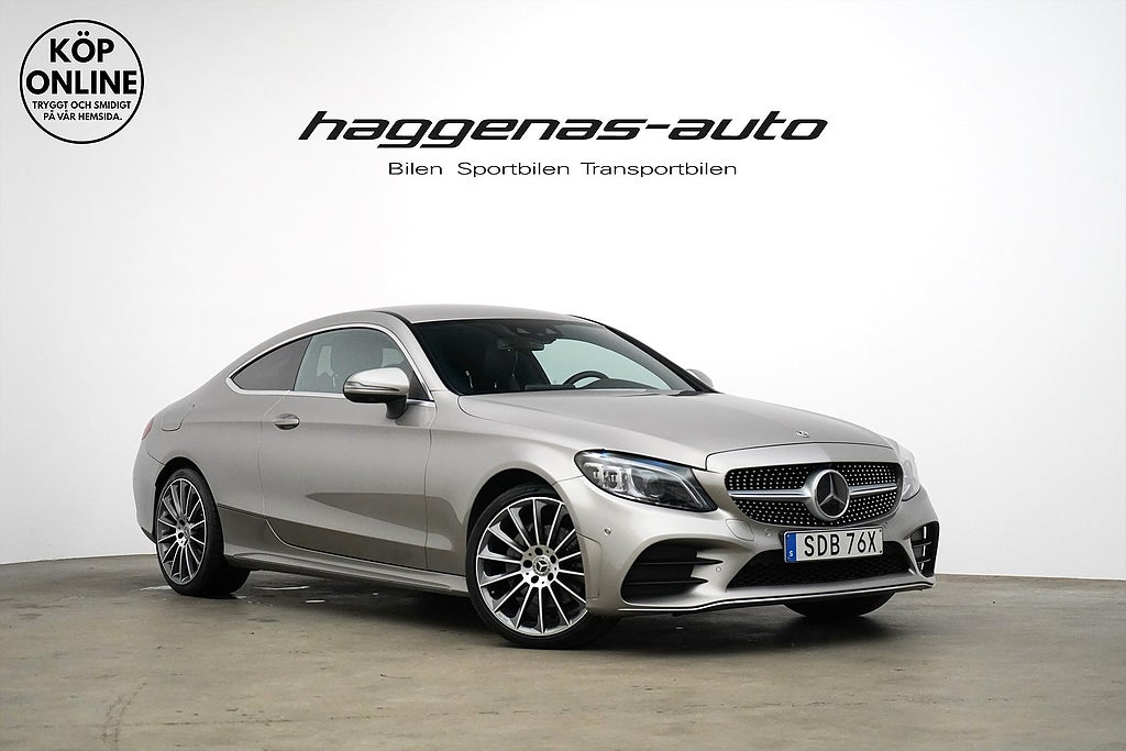 Mercedes-Benz C220 d 4Matic / AMG / 360° / Burm. / Värmare