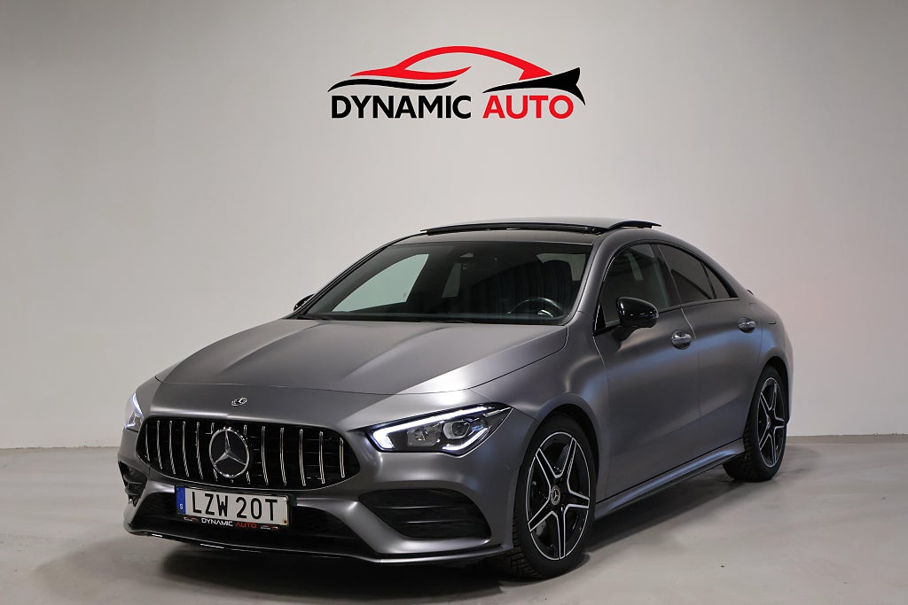 Mercedes-Benz CLA 220 4MATIC 190HK/GTR/Panorama/AMG Line/Belysning/Night