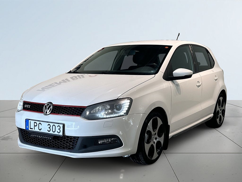 Volkswagen Polo 5-dörrars GTI 1.4 TSI GTI 180hk Mvärm Led-Ramp SoV