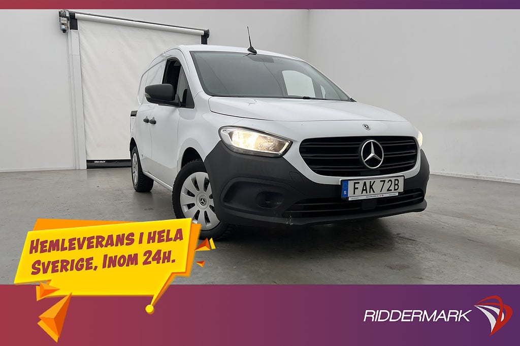 Mercedes-Benz Citan 110CDI Dragkrok Kamera Farthållare MOMS