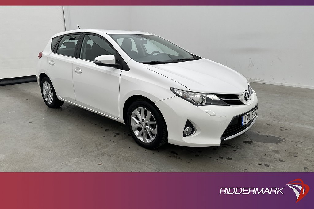 Toyota Auris 1.6 Multidrive 132hk Active Kamera Farthållare