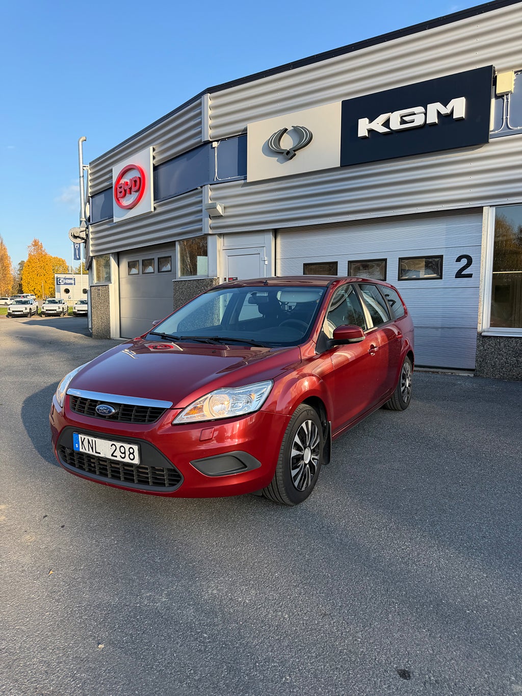 Ford Focus Kombi 1.6 Trend 109hk NyKamrem Dragkrok Motorvärmare