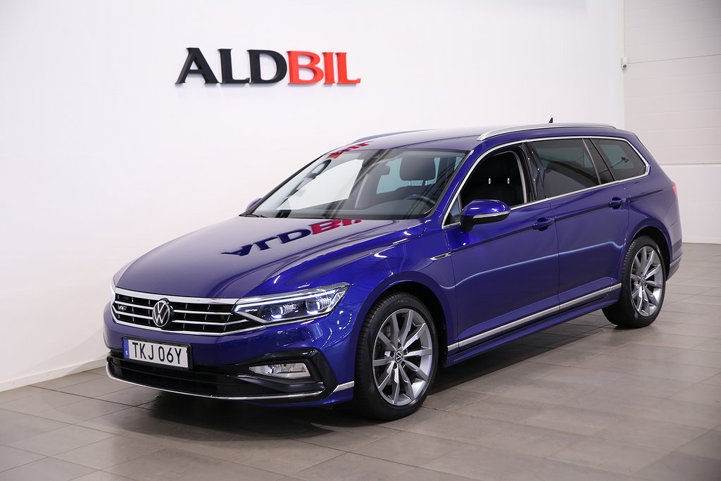 Volkswagen Passat TDI 200hk 4Motion R-Line GT Executive DSG / Drag / Värm / Nav