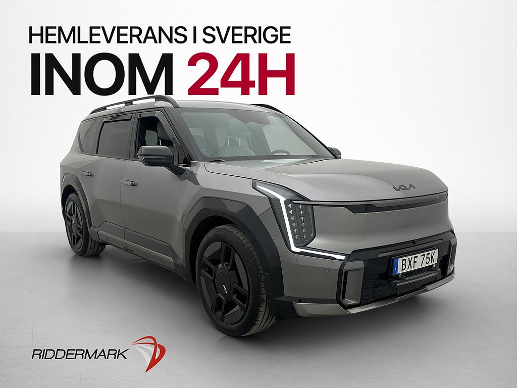 Kia EV9 AWD GT-Line 6-Sits Meridian Pano 360° HuD Drag MOMS