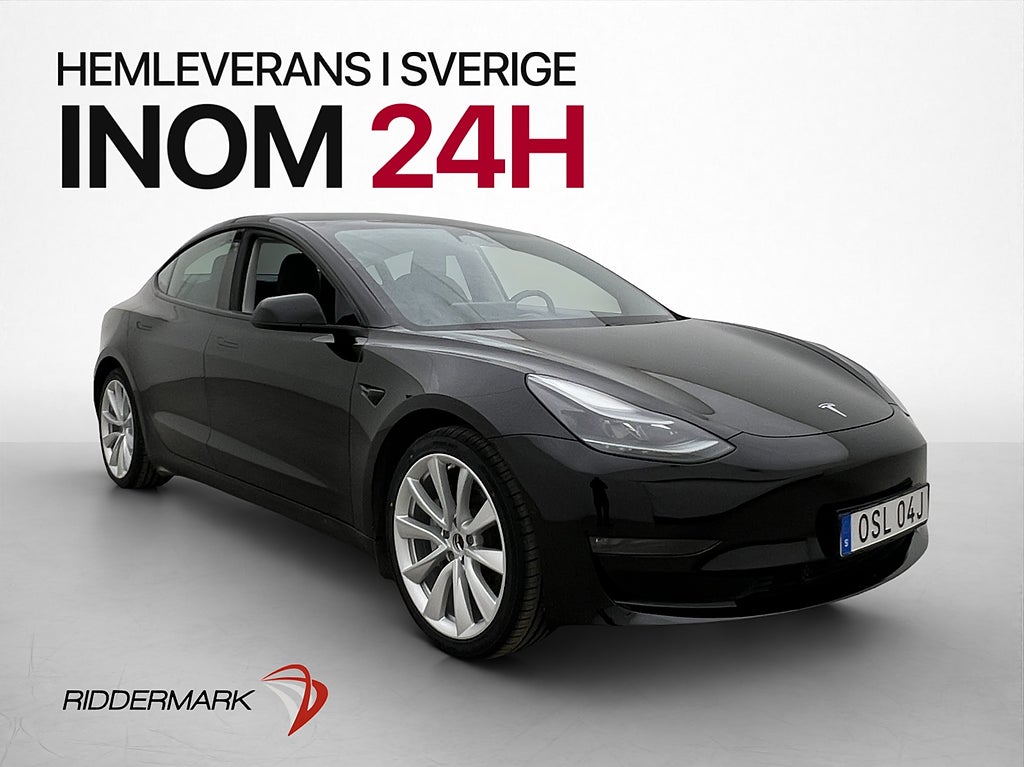 Tesla Model 3 Long Range AWD Autopilot Svensksåld
