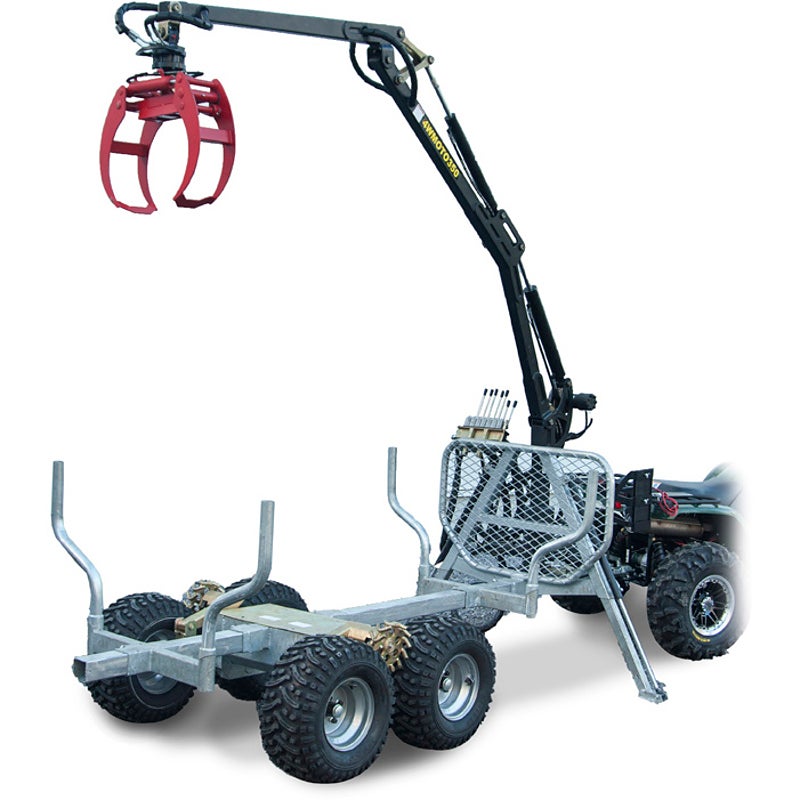 Yamaha Bronco Griplastarvagn 350-II Hydraulisk drivning och vinsch 
