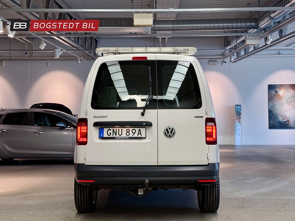 Volkswagen Caddy Van 2.0 TDI 4M 122hk|Värmare|Drag|Förstärkt fjädring
