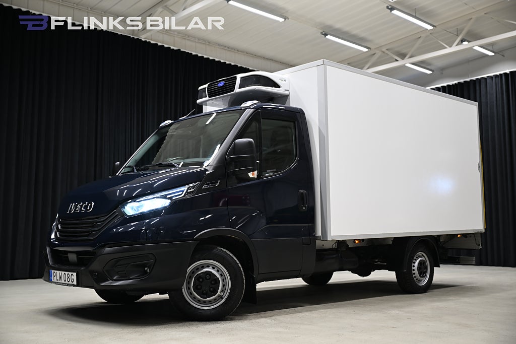 Iveco Daily 136HK Automat|Volymskåp|Kylbil|Nattkyla|Lågmil|Leasbar