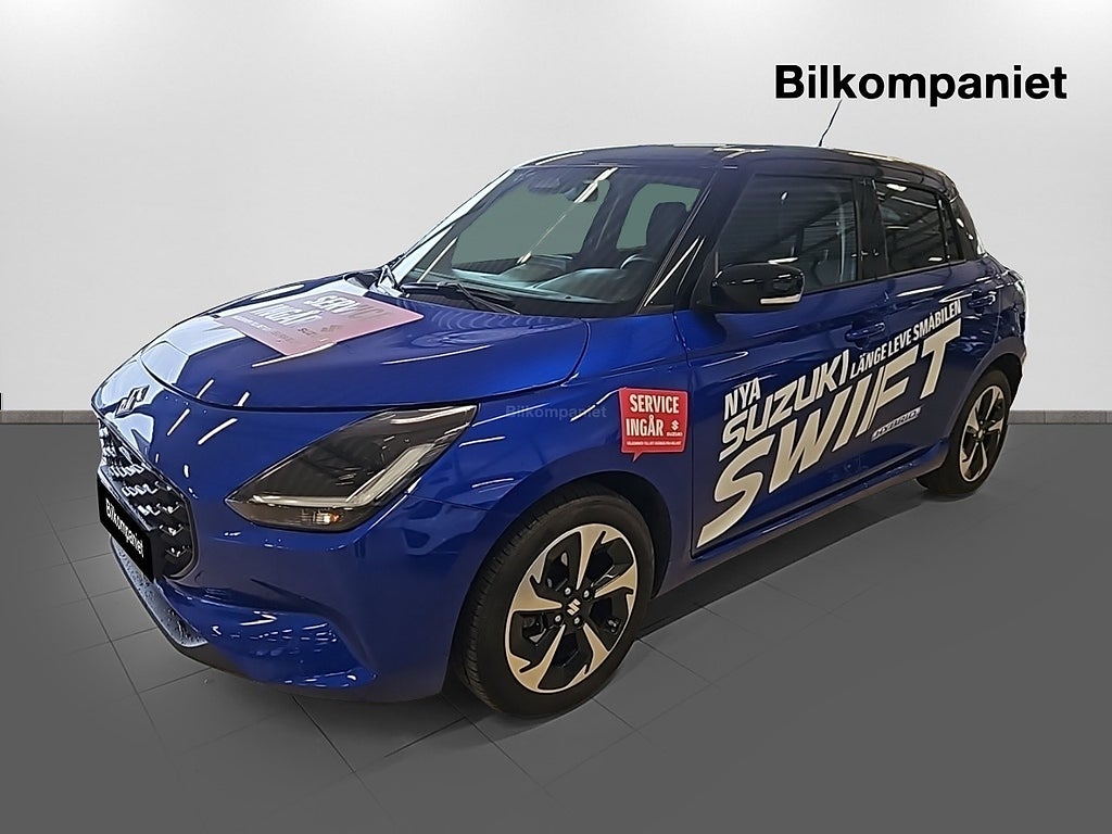 Suzuki Swift Hybrid MOMS SoV-däck Kamera Värmare Navigation 
