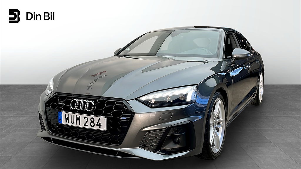 Audi A5 Sportback 45 TFSI Q S-Line Värmare Cockpit CarPlay