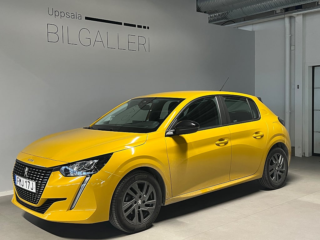 Peugeot 208  Active Pack 75hk- apple carplay, 558kr årsskatt